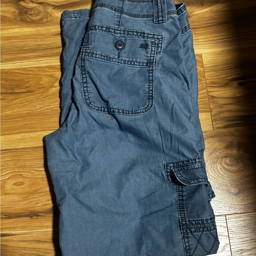 American Eagle Outfitters Womens Baggy Jogger Cargo Pants - Picture 5 of 5